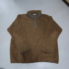 2XL UNIQLO ホワイトマウンテニアリング フリース プルオーバー ブラウン
