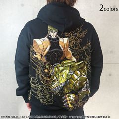 얽힌 영혼 × 조조의 기묘한 모험 콜라보레이션 DIO Zip Parker ◆ 얽힌 영혼