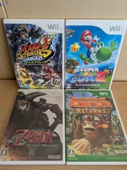 任天堂Wiiソフト4点まとめ売り