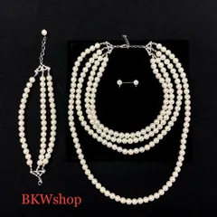 ＜現品限り＞used　ネッレス・イヤリング　ブレスレット　パールアクセサリー