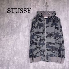 00s Stussy カモフラ柄 ジップアップパーカー Y2K archive - メルカリ