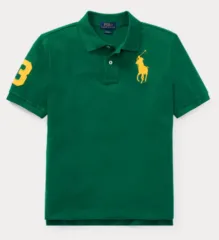 ポロラルフローレン ビックポニー 半袖 カラーTシャツ グリーン