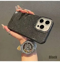 女の子 可愛い iPhone17Proケース キラキラ1 縁高設計 アイフォンケース グリッター ラメ カメラレンズ保護 上品 カジュアル ピンク ゴールド ブラック ホワイト 白 黒 iPhone16ケース iPhone13ケース シンプル おしゃれ