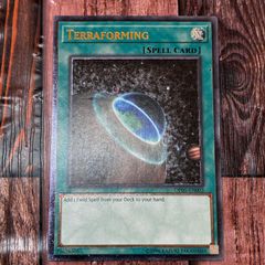 遊戯王 英語版 テラ・フォーミング レリーフ - メルカリ