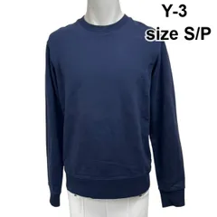 ワイスリー Y-3 スウェット ヨウジヤマモト アディダス adidas トレーナー バックプリント ネイビー 綿 S/P M メンズ S6C153のサムネイル