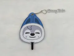 StrayKids 2024 dominATE JAPAN BangChan ミニうちわキーホルダー 白文字