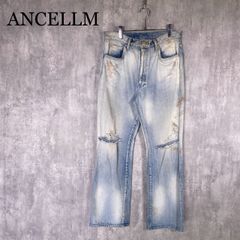 ANCELLM アンセルム テーパードデニムパンツ 2024AW - メルカリ