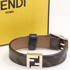 ITGRDIC9CER0 FENDI フェンディ FFブレスレット レザー サイズM アクセサリー 箱 ボックス レディース おしゃれ ファッションのサムネイル