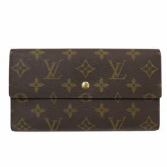 ルイ・ヴィトン LOUIS VUITTON ポルトフォイユインターナショナル モノグラム 長財布 レザー M61217 ユニセックス