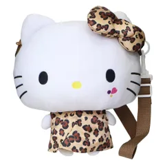 ハローキティ ショルダーバッグ キャリーオンバッグ ぎゃるりーぬ レオパード サンリオ ケイカンパニー プレゼント かわいい キャラクター グッズ 