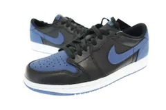 ナイキ NIKE AIR JORDAN 1 RETRO LOW OG Mystic Navy エアジョーダン 1 ロー ミスティックネイビー CZ0790-041 27 ネイビー ブラック ブランド古着ベクトル 中古▲■260304