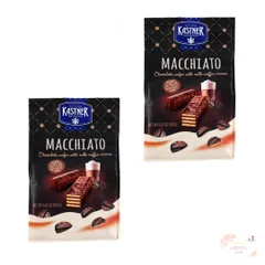 【まとめ売り】 カストナー チョコレートウエハース マッキアート 195g×2袋 のサムネイル