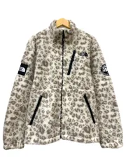 THE NORTH FACE (ザノースフェイス) FLEECE JACKET フリースジャケット 総柄 NJ4FN51J XL ベージュ メンズ/036