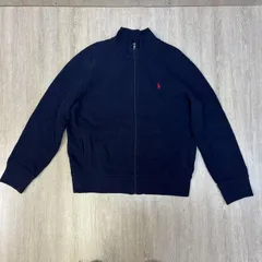 POLO Ralph Lauren ポロラルフローレン スウェット ジップジャケット XL ネイビー トラックジャケット