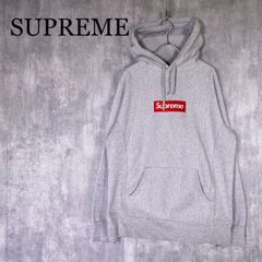 Supreme スクリプトロゴ刺繍パーカー 