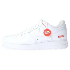 NIKE (ナイキ) ×SUPREME AIR FORCE 1 LOW SP ナイキ エア フォース 1 ローカットスニーカーシューズ ホワイト US10/28cm CU9225-100