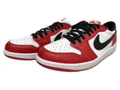 NIKE (ナイキ) AIR JORDAN 1 RETRO LOW OG エアジョーダン 1 レトロ ロー スニーカー HQ6998-600 28cm US10 レッド×ブラック メンズ/036