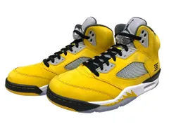 NIKE (ナイキ) AIR JORDAN 5 RETRO エアジョーダン 5 レトロ ハイカットスニーカー IO3372-700 28.5cm US10.5 イエロー メンズ/036