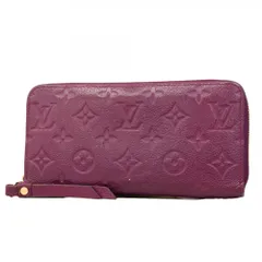 ルイ・ヴィトン(Louis Vuitton) ルイ・ヴィトン 長財布 モノグラム・アンプラント ジッピーウォレット M62214 レザンレディース