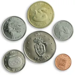 ラ・ポスタ、6枚セット、保留地、インディアン、蛇、鳥、シンボル、2013年