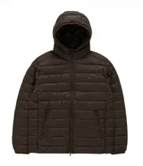 新品) スパオ スパオ シンライト 軽量 ダウン ブラウン L