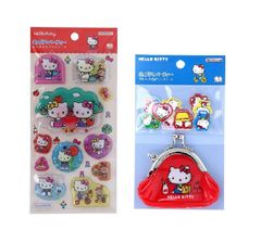 【セット商品】サンスター文具 ハローキティ シールセット ポップデコパーティー フレークシール