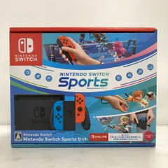 02w23255 Nintendo Switch ニンテンドースイッチ Nintendo Switch Sports セット XKJ 新型 ネオンブルー/ネオンレッド ※未使用品【中古品】