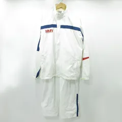 【三重本店】 中古 NIKE | ナイキ セットアップスポーツウェア 2004年製 ウィンドブレーカー ロゴ刺繍 銀タグ 118578/118579 ホワイト サイズ：XL 【93】