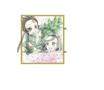 鬼滅の刃 全集中展 作画スタッフ全集中複製ミニ色紙 その肆 竈門炭治郎＆竈門禰豆子 小林友衣描き下ろし グッズ 色紙 ミニ色紙