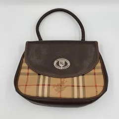 【希少】Burberrys バーバリー 2way ハンドバッグ ノバチェック シャドーホース ヴィンテージ　オールドバーバリー