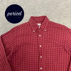 P3085 BROOKS BROTHERS チェック　ボタンダウンシャツ
