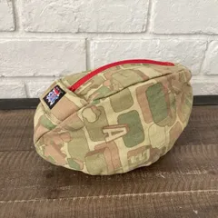BAPE CAMO フットボール ポーチ a bathing ape Pouch メイクポーチ ベイプ エイプ アベイシングエイプ NIGO 迷彩 w15のサムネイル