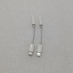 Apple純正 Lightning 3.5mmイヤホン変換アダプター　2本セット
