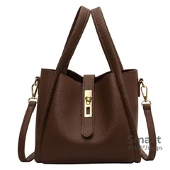 ショルダーバッグ レディース バケットバッグ 斜め掛け 手提げ レトロ M260309-5