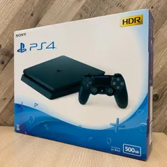 【彦】SONY PlayStation 4 本体 CHU-2200A 500GB ブラック PS4 黒 通電確認済 稼働品 動作品【3580SY】C9