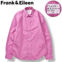 美品 Frank&Eileen LUKE USA製 長袖シャツ 薄ピンク S - メルカリ