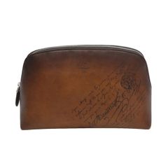 限定 定価26.4万円 ベルルッティ クレストロゴ パティーヌレザーフォン
