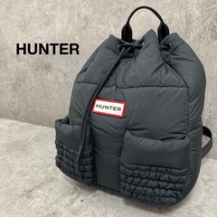 【美品】HUNTER　ハンター　スモークド パファー バックパック　リュック　レディース