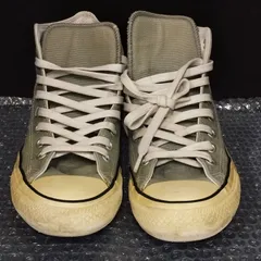 【D8680】（中古品）コンバース チャックテイラー ハイカット グレー 25.5cm