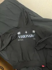 VISION STREET WEAR(ビジョンストリートウェア) フードTシャツ 実際に着用1回 色移りあり