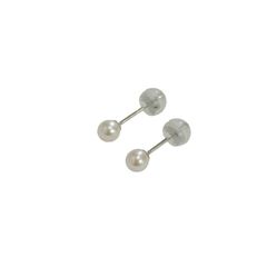 6/5頃まで出品】バロックパール スタッドピアス 両耳用 - メルカリ