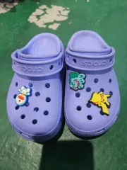 Crocs クロックス 紫色 カラー サンダル c11