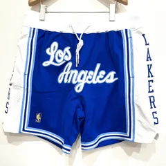 【楠本質店/元住吉】新品　Mitchell & Ness × Just Don NBA ショーツ XL Los Angeles Lakers バスパン ミッチェル&ネス ジャストドン ブルー/ホワイト メンズ サイズ：XL バスパンのサムネイル