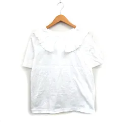 グリーンレーベルリラクシング ユナイテッドアローズ green label relaxing カットソー Tシャツ 半袖 カラー コットン シンプル ホワイト 白 /KT9