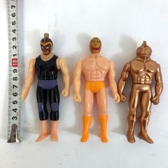 タイガーマスク フィギュア 3体セット レトロ プロレス アニメ