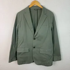 Eddie Bauer エディーバウアー テーラードジャケット オリーブ Mサイズ メンズ 古着 クラシック シンプル シティーボーイのサムネイル