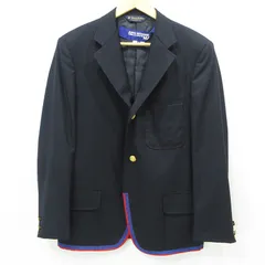 【三重本店】 中古 JUNYA WATANABE | ジュンヤワタナベ × BROOKS BROTHERS ブルックスブラザーズ ウールテーラードジャケット WB-J005 ネイビー サイズ：M 【108】
