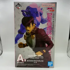 一番くじ　ジョジョの奇妙な冒険　ダイヤモンドは砕けない　STAND RUSH！　A賞　東方仗助　MASTERLISE　フィギュア　バンダイ　バンダイナムコ　（ME28-3772）