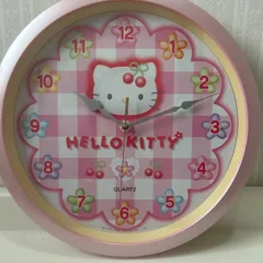 Hello  Ｋitty       壁掛け時計　🍒