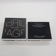M4079 K BRILLIAGE ブリリア-ジュ クリエイターズ ロングウェア UVクッション 40 リフィル パフ付き 12g＆限定ケース 計2点セットのサムネイル